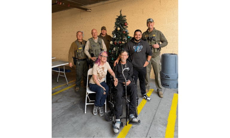 Veterans and support staff gathered together