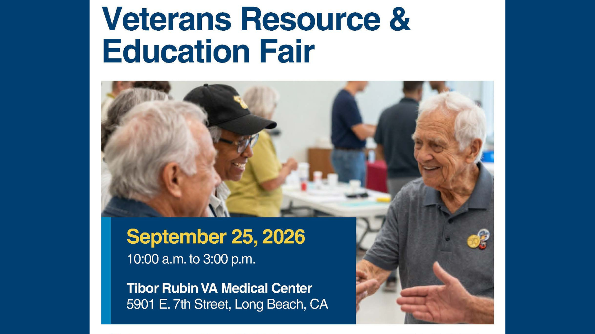 Veterans Resource & Education Fair &ndash; Long Beach