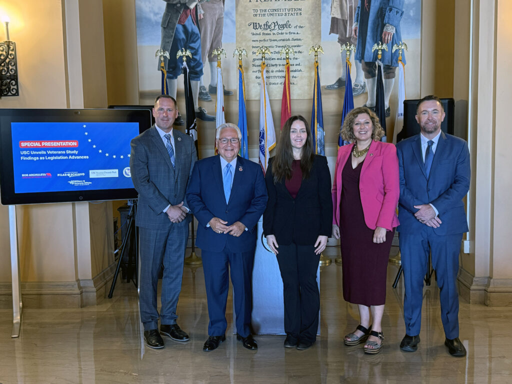 Newly Released USC Study Highlights Impact of Veterans Services