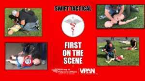 First on the Scene emergency trauma training, March 14, 12–4 p.m., VFW USS Gudgeon Ship 8310, Burbank. RSVP required.