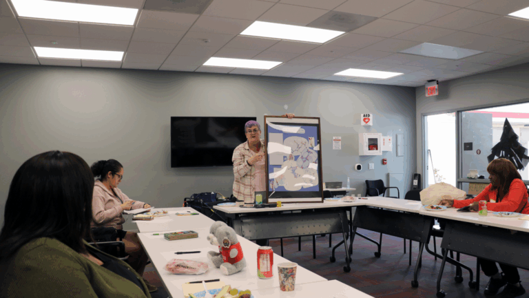 Women Veterans' Social Afternoon art